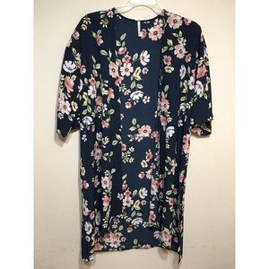 Lime n Chili Floral Kimono